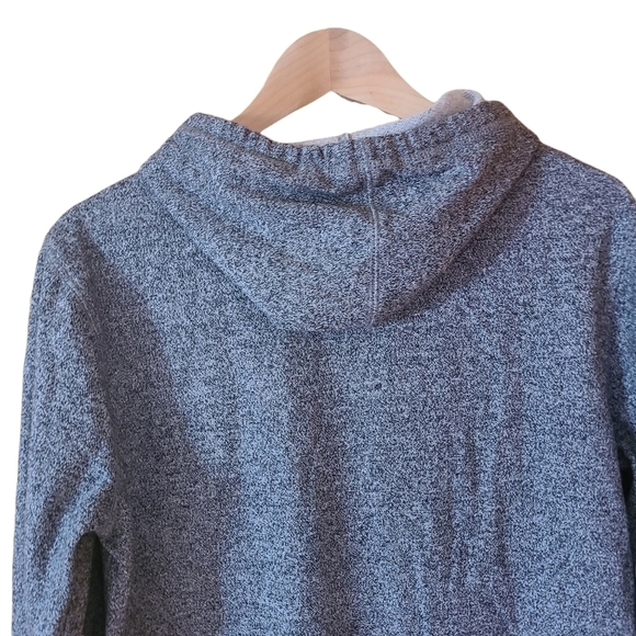 Hot Line  Apparel gray black UPEI long-sleeved hooded pull-over sweater hoody - Picture 9 of 9